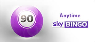 Anytime is one of the most popular rooms at Sky Bingo