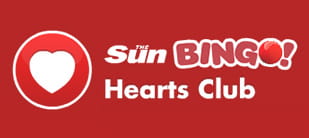 Hearts is the place for Bingo 80 when playing at Sun