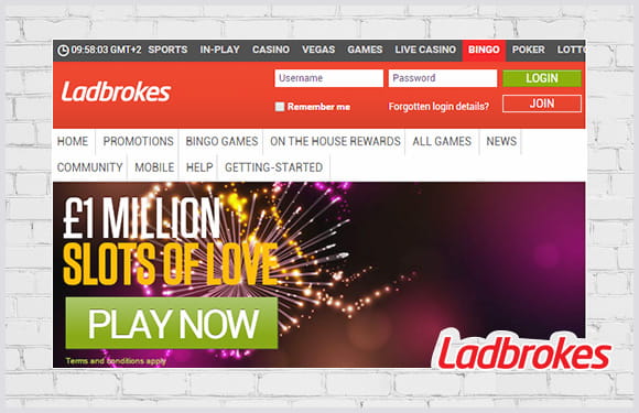 Games Variety and Promotions at Ladbrokes Bingo Mobile