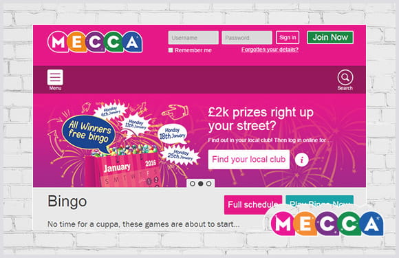 Award-Winning Games on the Mecca Bingo App